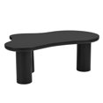 thumbnail image 4 of Tcbosik Cloud Shape Coffee Table, Indoor Irregular Tea Table, Modern End Table. Center Table for Living Room, Black, 4 of 8