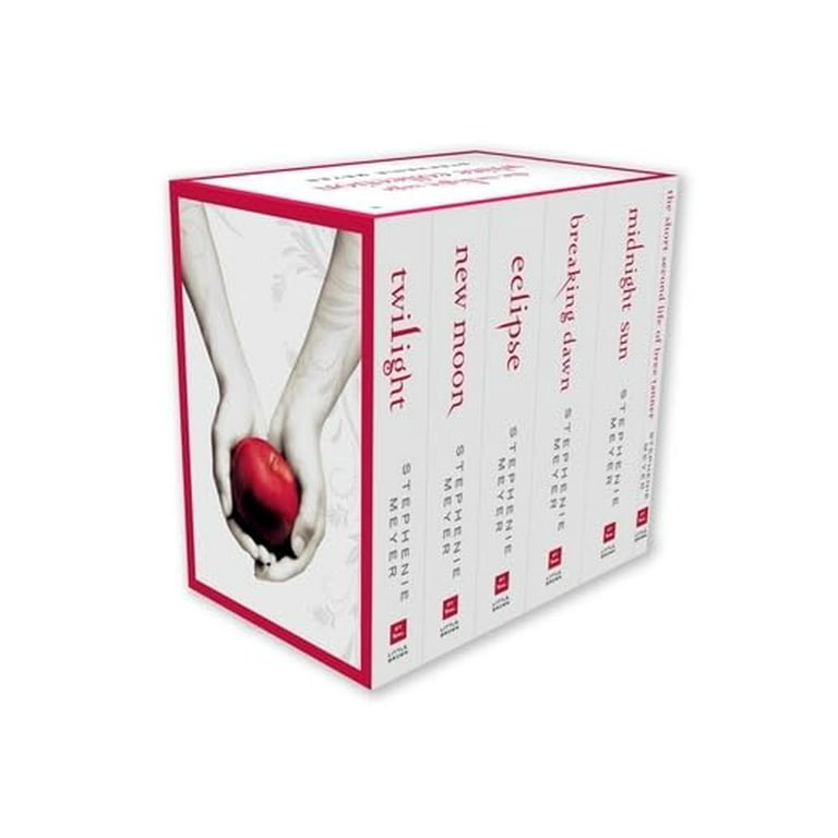 Twilight Saga Complete Book Series Set Including Breaking Dawn White Collection Paperback Walmart