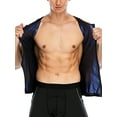 thumbnail image 5 of FUTATA Men's Sauna Vest Waist Trainer Sweat Enhancing Vest Slimming Shaper Corset Neoprene Tank Top Hot Sweat Workout Suit, 5 of 6