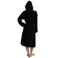 thumbnail image 2 of TowelSelections Women's Robe, Hooded Terry Velour Cotton Bathrobe, 2 of 2
