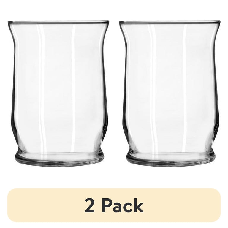 Libbey Clear Glass 8" Hurricane Floral Vase (2-Pack) photo 1