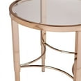thumbnail image 5 of Southern Enterprises Thessaly Round End Table in Metallic Gold, 5 of 6