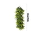 thumbnail image 3 of Guirnalda navideña de ratán de 56 cm | Follaje de agujas de pino de resina verde | Decoración navideña corta y empalmable para puertas, escaleras, repisas y decoración festiva para interiores y, 3 of 6