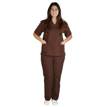 

M&M Scrubs Solid Scrub Set - FREE SHIPPING XXS TO 5XL