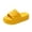 Yellow 2, variant on Wensltd Home Slippers for Women Lightweight Non Slip Open Toe Breathable Shoes Slide Slippers Outdoor Indoor