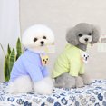 thumbnail image 3 of Charming Cartoon Design Pet Rompers - Adorable Anti-Pilling Dog Clothes for Daily Play, 3 of 8