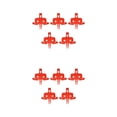 thumbnail image 1 of Soidarity Espaciador de freno de bicicleta Disco hidráulico Reparación de bicicletas Pastillas de freno Reemplazo para M355 M395 M446 5 Juego de 5 piezas A 2piezas, 1 of 6