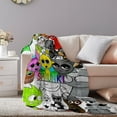 thumbnail image 3 of Luxurious Soft Fleece Blanket with Unique Artistic Design,Cozy and Warm Throw for Home Decor,50x60 Inches, 3 of 8