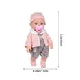 thumbnail image 3 of Luoshdecor Realistic Reborn Baby Dolls, Silicone Baby Girl with Clothes and Accessories,Gift for Ages 3+, 3 of 6