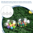 thumbnail image 2 of SWETRACE 12Pcs Household Ornaments Exquisitely Designed Plastic Transparent Bauble Pendant for Adults, 2 of 8