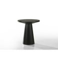 thumbnail image 6 of Jasper Ebony Black Wood 3-PC Coffee End & Console Table Set with Pedestal Base, 6 of 10