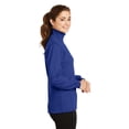 thumbnail image 3 of Sport-Tek ® Ladies 1/4-Zip Sweatshirt. LST253, 3 of 6
