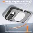 thumbnail image 4 of Compatible with Google Pixel 9a Case with 360° Magnetic Ring Stand [Compatible with Mag-Safe] Shockproof Translucent Phone Case for Google Pixel 9a 6.3", 4 of 7