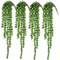 thumbnail image 1 of High-quality Harmless PVC Artificial Plant, Wedding Decor, 4PCS Hanging String Pearls with Lush Appearance for Indoor Outdoor Decoration, 1 of 7