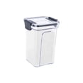 thumbnail image 4 of Airtight Food Storage Containers Set | 4-Piece Clear Plastic Canisters for Flour, Sugar, Rice & Pasta | Stackable Kitchen & Pantry Organization, 4 of 4