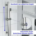 thumbnail image 6 of Kichae Shower System - 12 inch Rain Shower head with Valve Combo, Wall Mounted Bathroom Shower Set, 6 of 6
