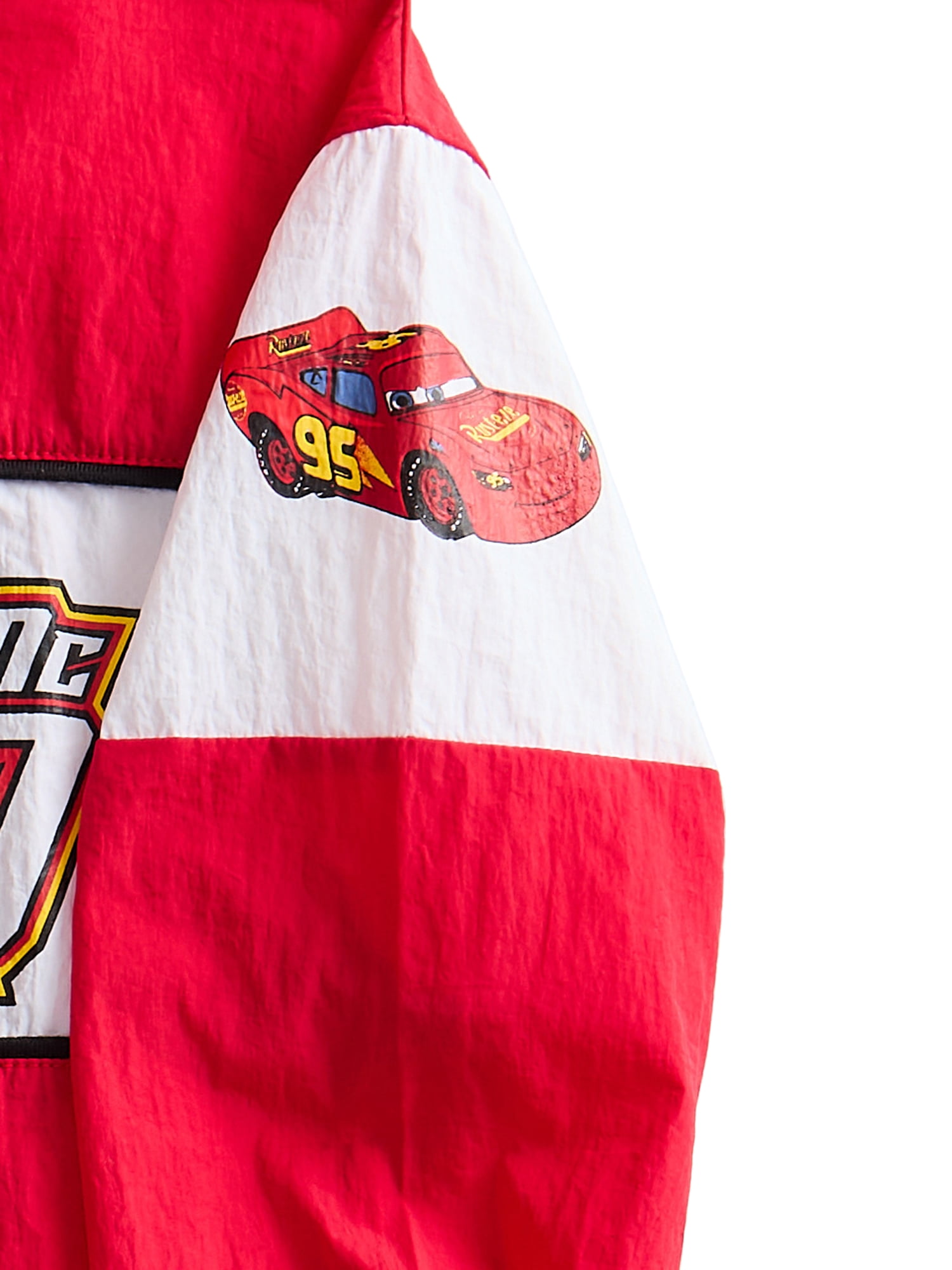 Pixar Cars Toddler Full Zip Jacket with Long Sleeves, Sizes 12M-5T