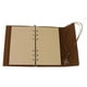 thumbnail image 1 of Cuaderno de cuero recargable, diario de viaje, regalo perfecto para hombres o mujeres. rojo, 1 of 8
