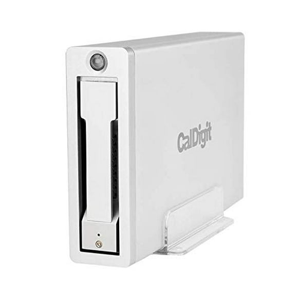 CalDigit AV Pro 2 Storage Hub USB C External Hard Drive - Charge up to 30W, Compatible with USB-C and Thunderbolt Type-C Computers (0TB Enclosure Kit)