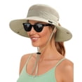 thumbnail image 1 of Gorro FURTALK para el sol con orificio para cola de caballo, protección UV, 1 of 6