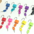 thumbnail image 3 of 10 candados de equipaje con llaves, candados de equipaje pequeños, candados de maleta, candado con llave de metal para gimnasio escolar, 3 of 5