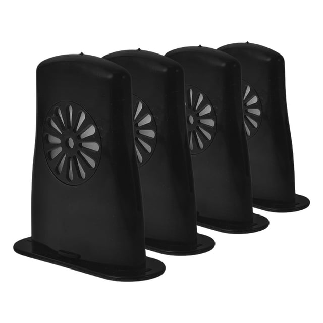 SKISUNO 4Pcs Acoustic Guitar Humidifier for Home Use Black Prevents Cracking Enhances Sound Quality Durable