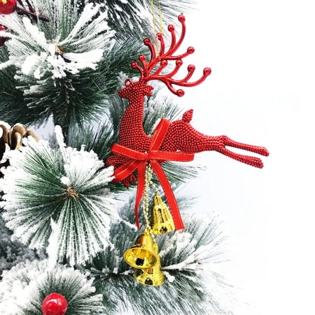 

Tiitstoy Christmas Fawn Hanging Bells Christmas Elk Christmas Tree Fawn Pendant
