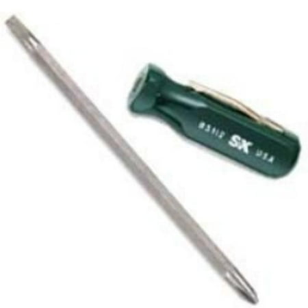 2 Piece Pocket Screwdriver - S K Hand Tools 85112 2 In 1 Pocket Style Suregrip Screwdriver