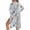 Blue Peony Flower, variant on Xoenoiee Tropical Hibiscus Flower Pattern Women Swimsuit Cover Up Half Sleeve Boho Bathing Suit Coverups Skin Friendly Kimonos Cardigans for Swimwear