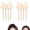 2*white, variant on Wireless Heated Volumizing Root Lift Clip, 2-Temp Hair Crown Lifting Styler, Cordless Type-C rechargeable design for quick daily styling