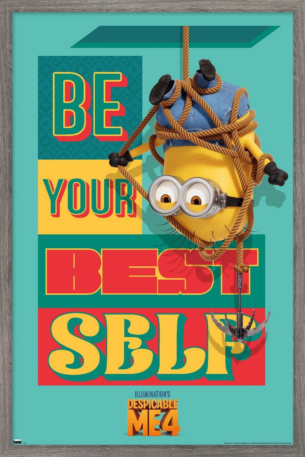 Illumination Despicable Me 4 - Best Self Wall Poster, 22.375" x 34"