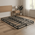 thumbnail image 3 of Box Spring Box Spring Queen Bed, Heavy Duty with Fabric Cover, Easy Assembly, 3 of 5