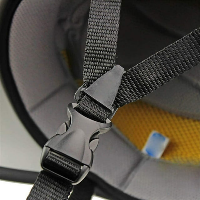 Casco de motocicleta medio casco de béisbol media cara con correa ajustable protección para la cabeza casco de seguridad a prueba de viento