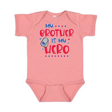 

Inktastic Memorial Day My Brother is My Hero Gift Baby Boy or Baby Girl Bodysuit