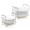 Natural-s&l, variant on Stainless Steel Dish Rack Black-2s Kitchen Drawer Countertop RV Storage