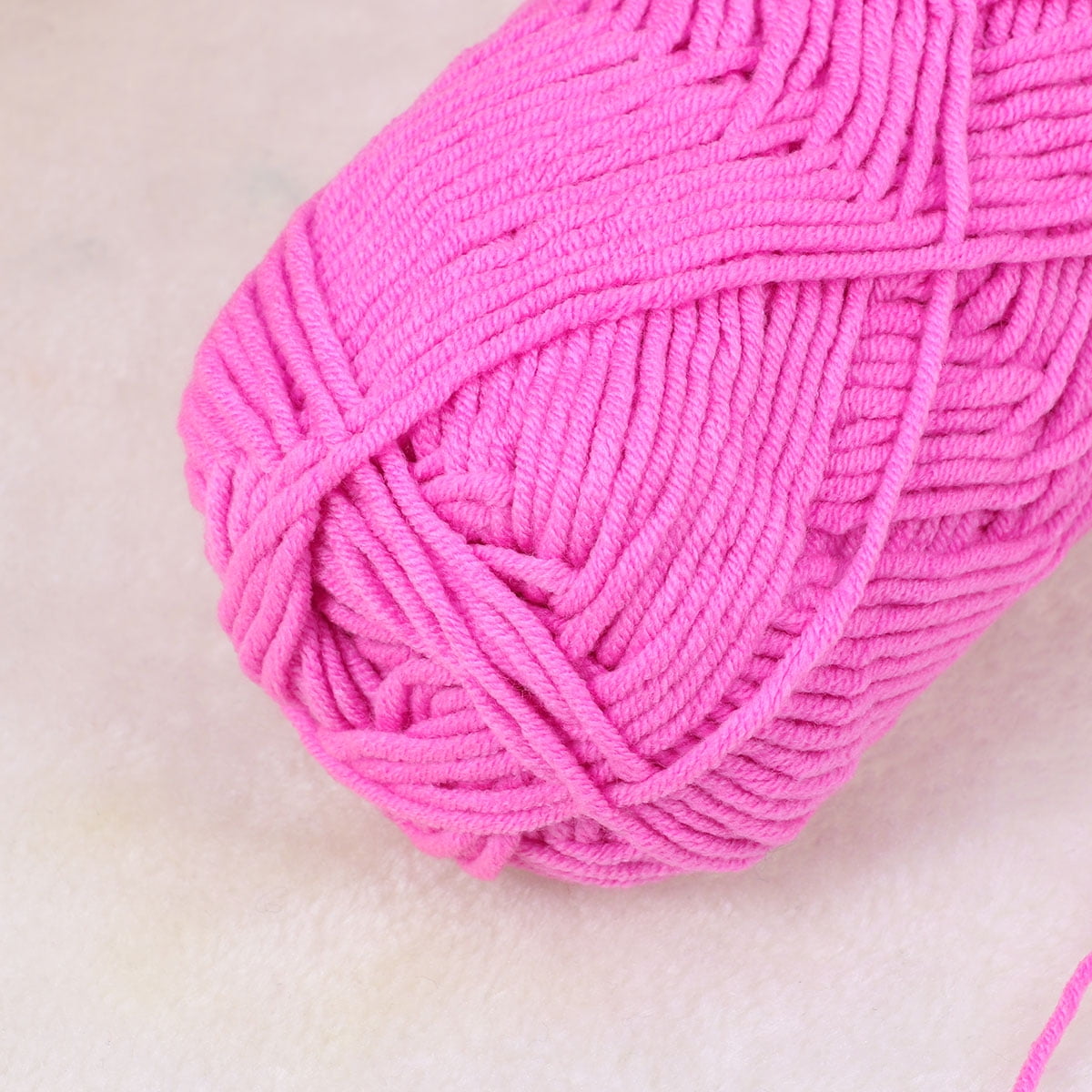 Uheoun Bulk Yarn Clearance Sale for Crocheting, 1PC 50g Chunky Colorful  Hand Knitting Baby Milk Cotton Crochet Knitwear Wool G