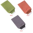 thumbnail image 2 of Guantes de baño exfoliante Monstrate Spa masaje limpieza corporal gris, 2 of 5