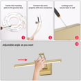 thumbnail image 4 of Tipace Hard-Wired LED Picture Light Fixtures,3CCT Dimmable Metal Artwork Display Lamp with Remote Control,Gold Modern Gallery Lig, 4 of 9