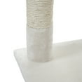 thumbnail image 5 of PETMAKER Sleep and Play Cat Tree - 6 ft tall - Ivory, 5 of 5