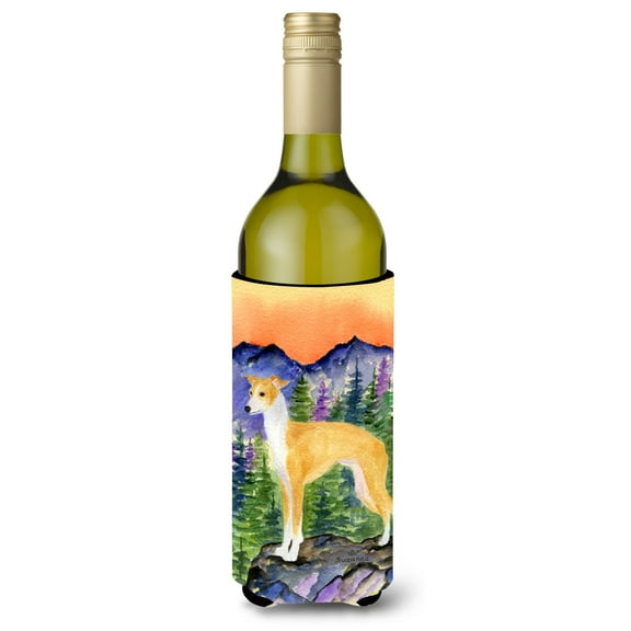 Caroline's Treasures SS8225LITERK Italian Greyhound Wine Bottle Hugger, Wine Bottle, multicolor