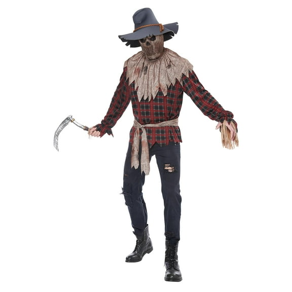 California Costumes Bad Harvest Scarecrow Adult Costume | L/XL Male