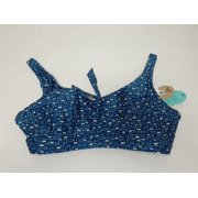 prAna Abella Size Small (S) 34 D-Cup Underwire Bikini Top Deep Indigo Cha Cha