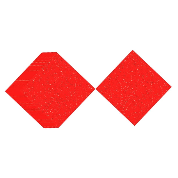 20 piezas de papel chino rojo Xuan Doufang, papel Chun Lian 2026, nuevo lunar chino 17x17 centímetros