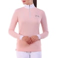 thumbnail image 4 of Equine Couture Ladies IceFill Sun Shirt-Tempest Blue-XXL, 4 of 11