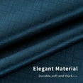 thumbnail image 3 of XmhyTop Thick Long Window Curtains -Deep blue 132*213cm 1 slice, Block Out Curtains for Bedroom Windows, Polyester Fabric, Light Blocking Drapes for Home Decor., 3 of 5