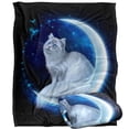 thumbnail image 2 of JQ Licensing En Silky Cat & Moon Supersoft Blanket, 2 of 6
