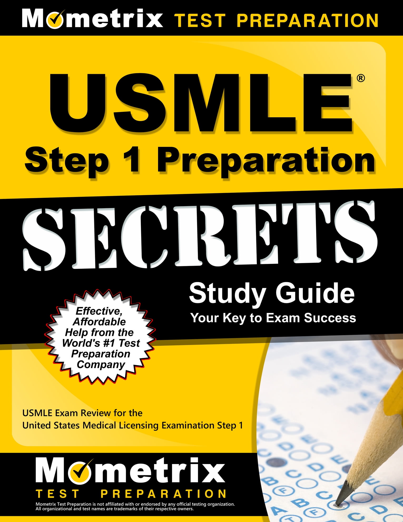 USMLE Step 1 Preparation Secrets Study Guide USMLE Exam Review for