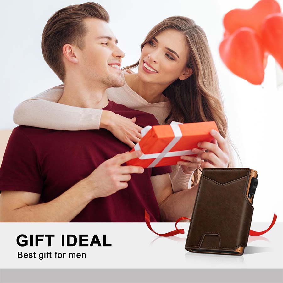 VGUCKI Pop-Up RFID Blocking Leather Wallet photo 8