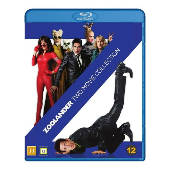 Zoolander / Zoolander 2 ( Zoolander 1 and 2 ) [ Blu-Ray, Reg.A/B/C Import - Denmark ]