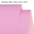 thumbnail image 2 of Flower Wrapping Paper Waterproof Floral Wrap Pale Purple & Light Pink 22.8 x 22.8 Inch Used for DIY Crafts 20 Pcs, 2 of 6